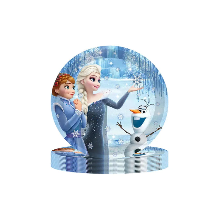 Girl theme - frozen- theme  frozen- party suplies - frozen party - frozen disposable - frozen decoration