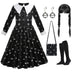 Wednesday Addams Costume -  Girl theme - Carnival Fantasy - Addams Family - Girls Halloween Addams Family 