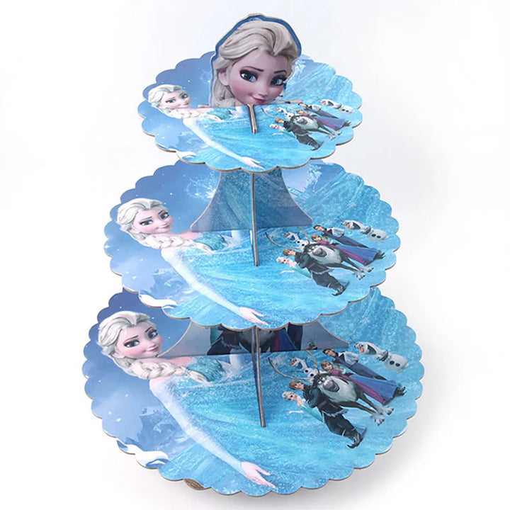 Frozen cupcake stand - Frozen Parties - Frozen set party