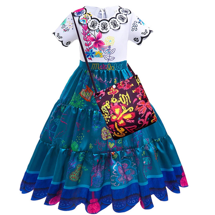 Mirabel Disney Encanto- Carnival Fantasy - Girl theme - Encanto Mirabel - Disney Encanto Mirabel - Mirabel Costume- Festejo Chic Party Shop